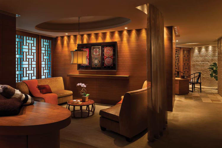 Spa relaxation lounge